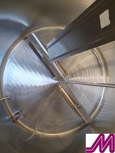 Used WCB 7,500 Litre Stainless Steel Jacketed and Agitated Tanks