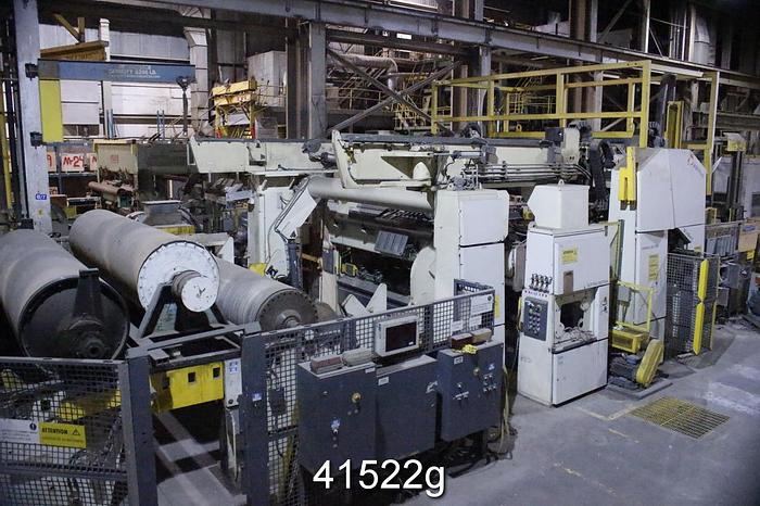 Used Valmet Winbelt 2-Drum Winder, 157" Width Trim #41522