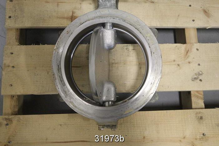 Used Neles Jamesbury 8" Butterfly Control Valve #31973