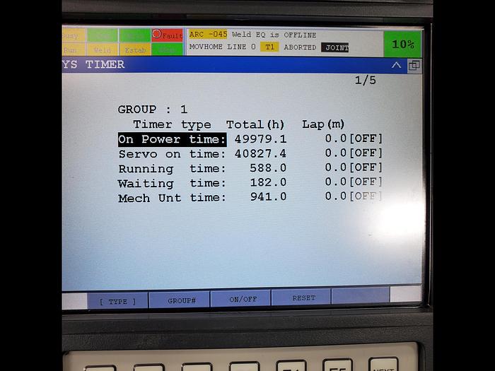 Used FANUC Arcmate 100ic/7L with R30ib Controller