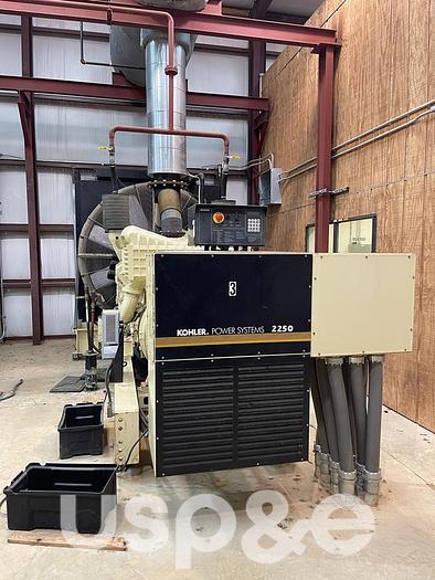 2 MW 2007 New Kohler 2250REOZDC Diesel Generator