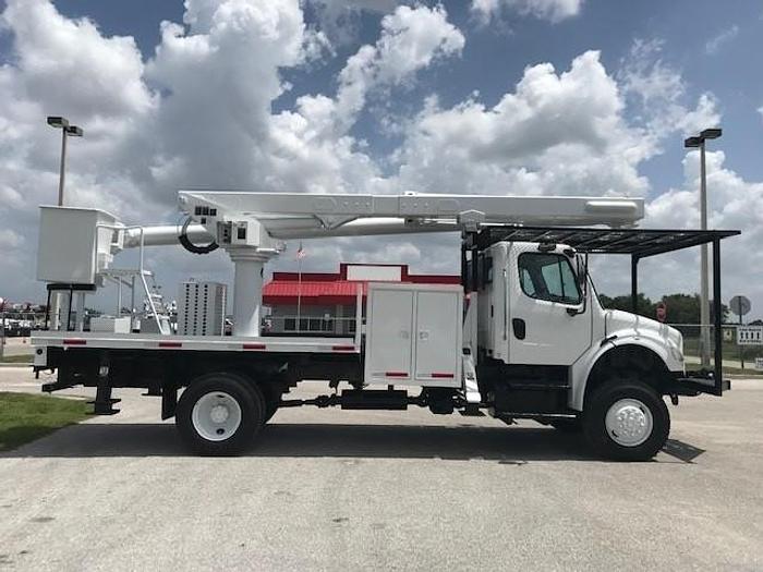 Used 2007 Freightliner M2 4x4 Altec LRV-55 60ft Over-Center Bucket Truck - C41778
