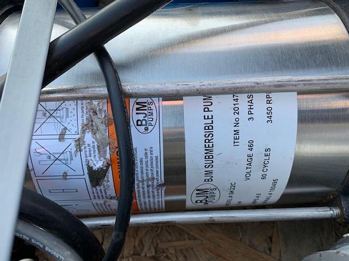 Used BJM Submersible Pump
