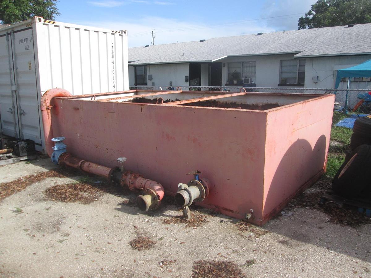 Used 3800 Gallon Water Pump Testing Tank