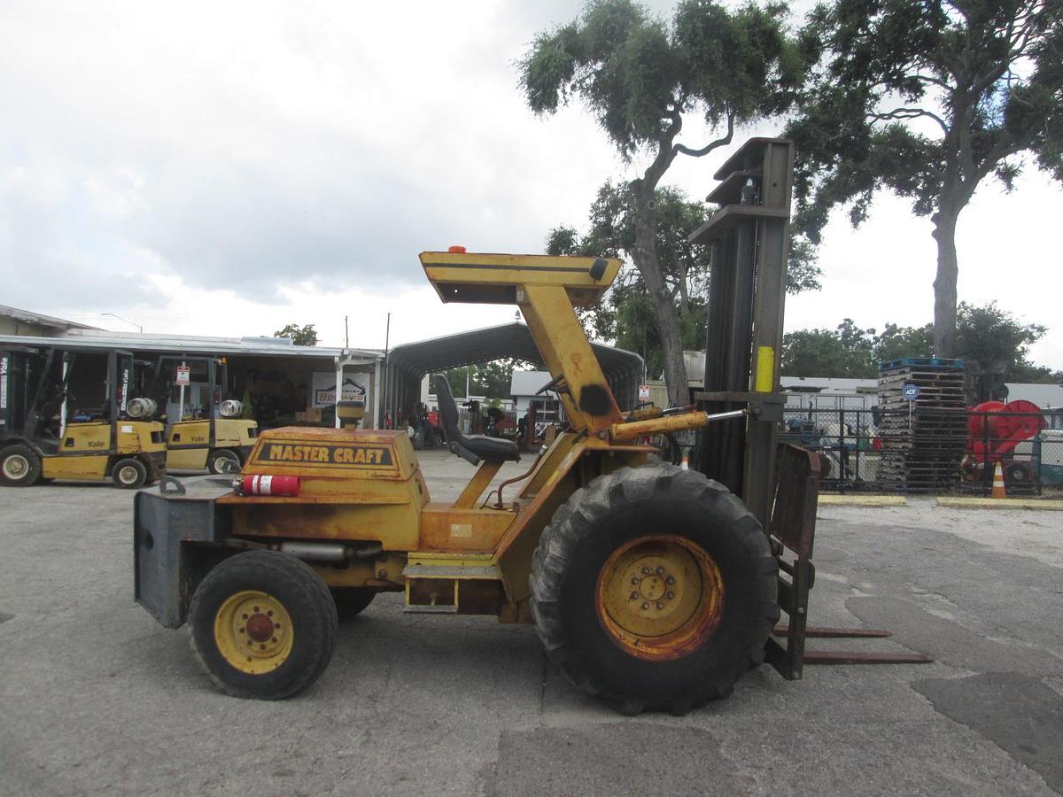 Used Mastercraft 6,000lb Rough Terrain Forklift