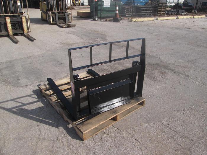 Used New Mini Skid Steer Fork Attachment