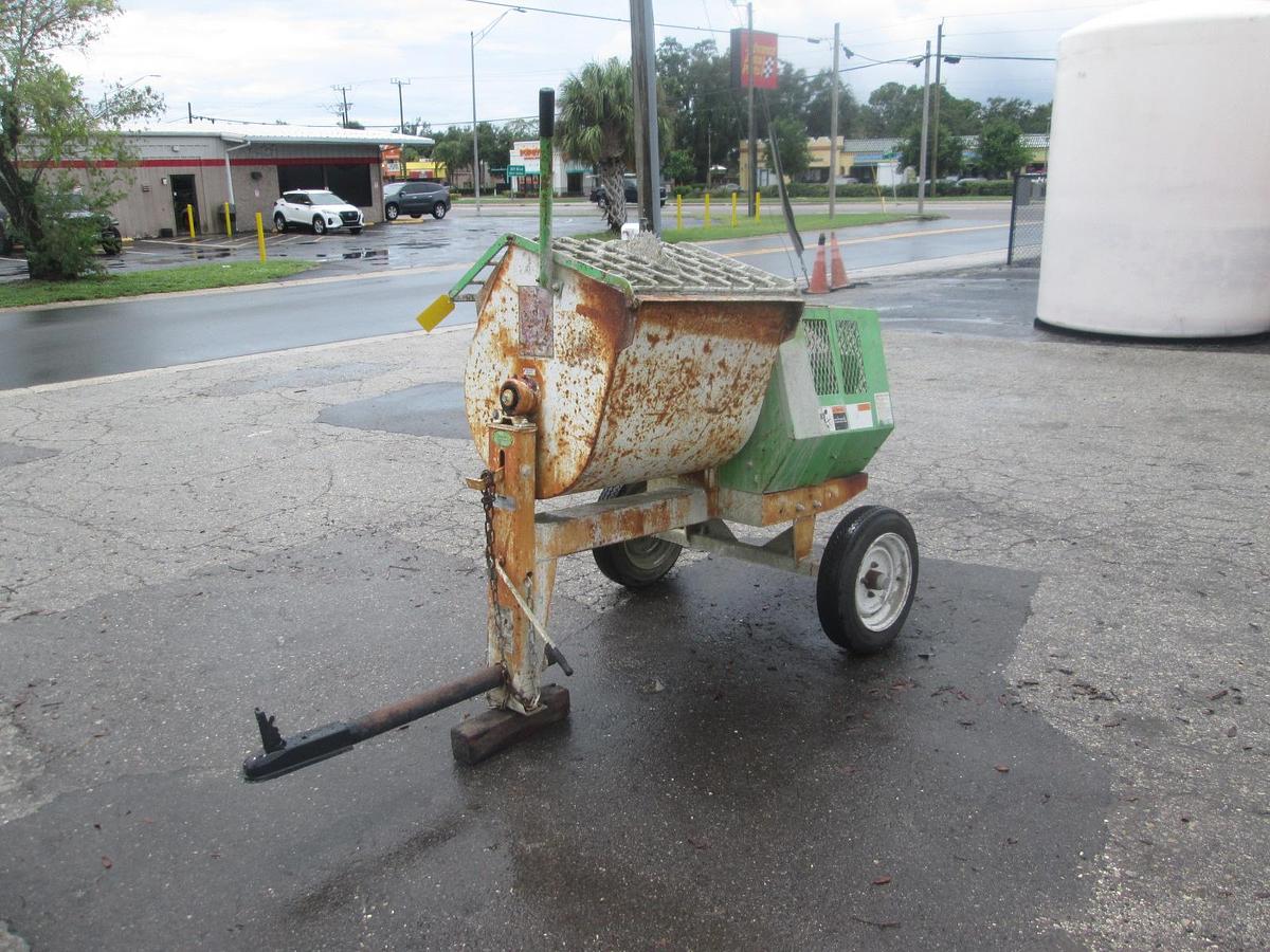 Used Stone 7 Cubic Feet Mortar Mixer