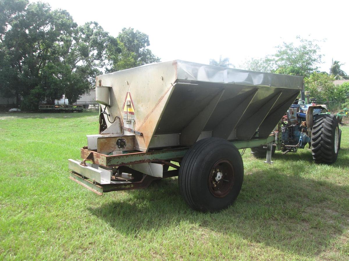 Used 8 Ton Pull Behind Fertilizer Spreader