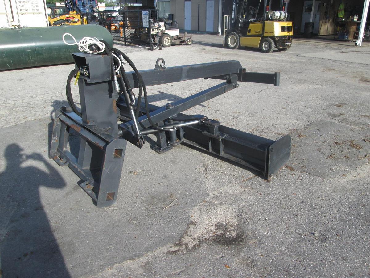 Used 8' Skid Steer Grader Blade Attachment