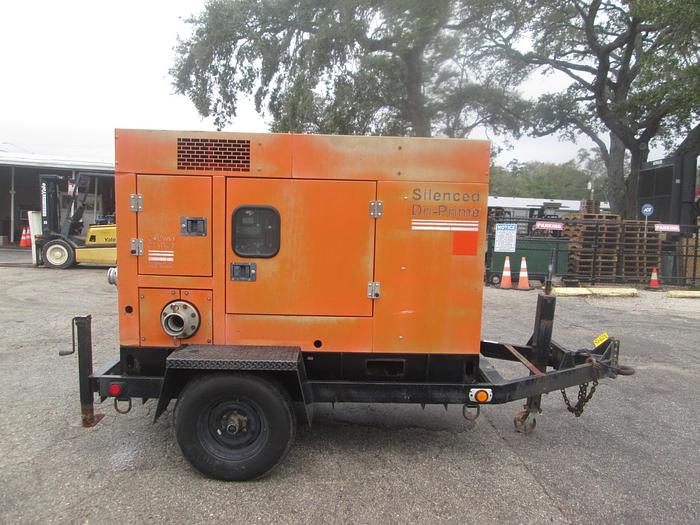 Used 2008 Godwin 4" Trailer Mounted Water Pump