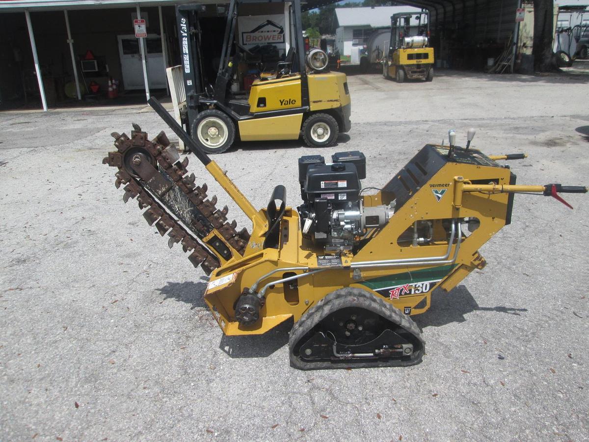 Used Vermeer RTX130 Walk Behind Trencher