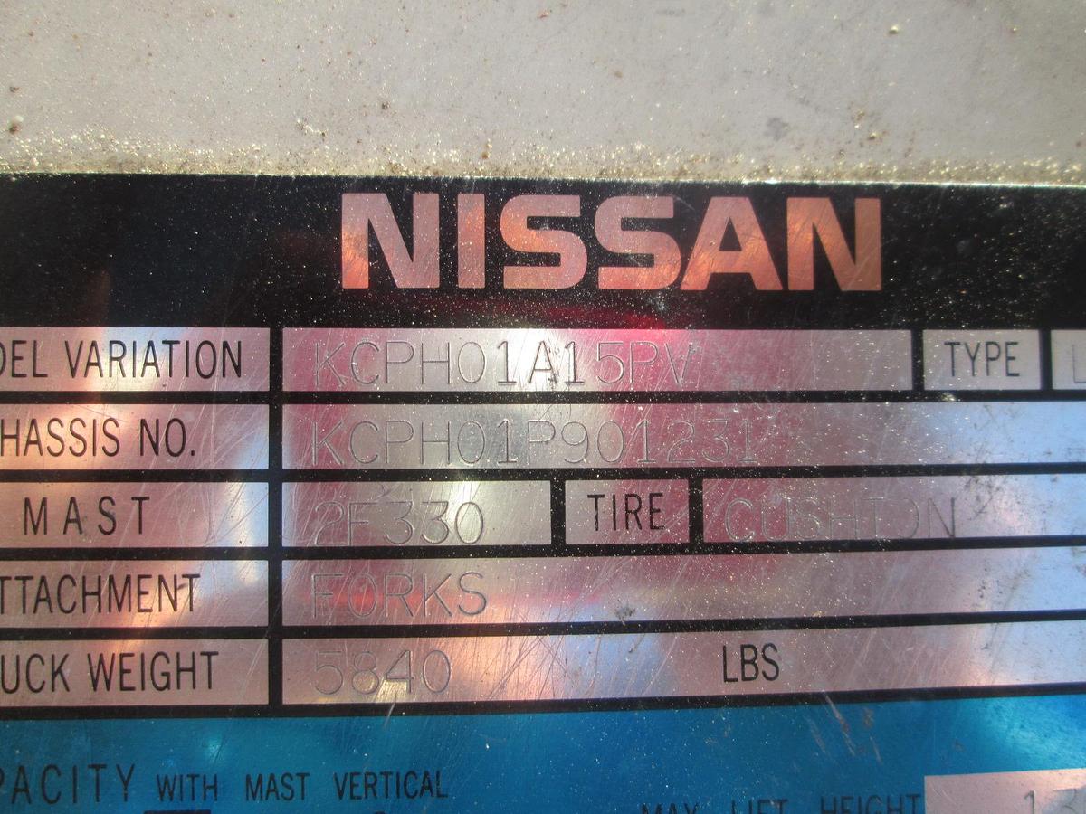 Used Nissan 3000 LB Forklift