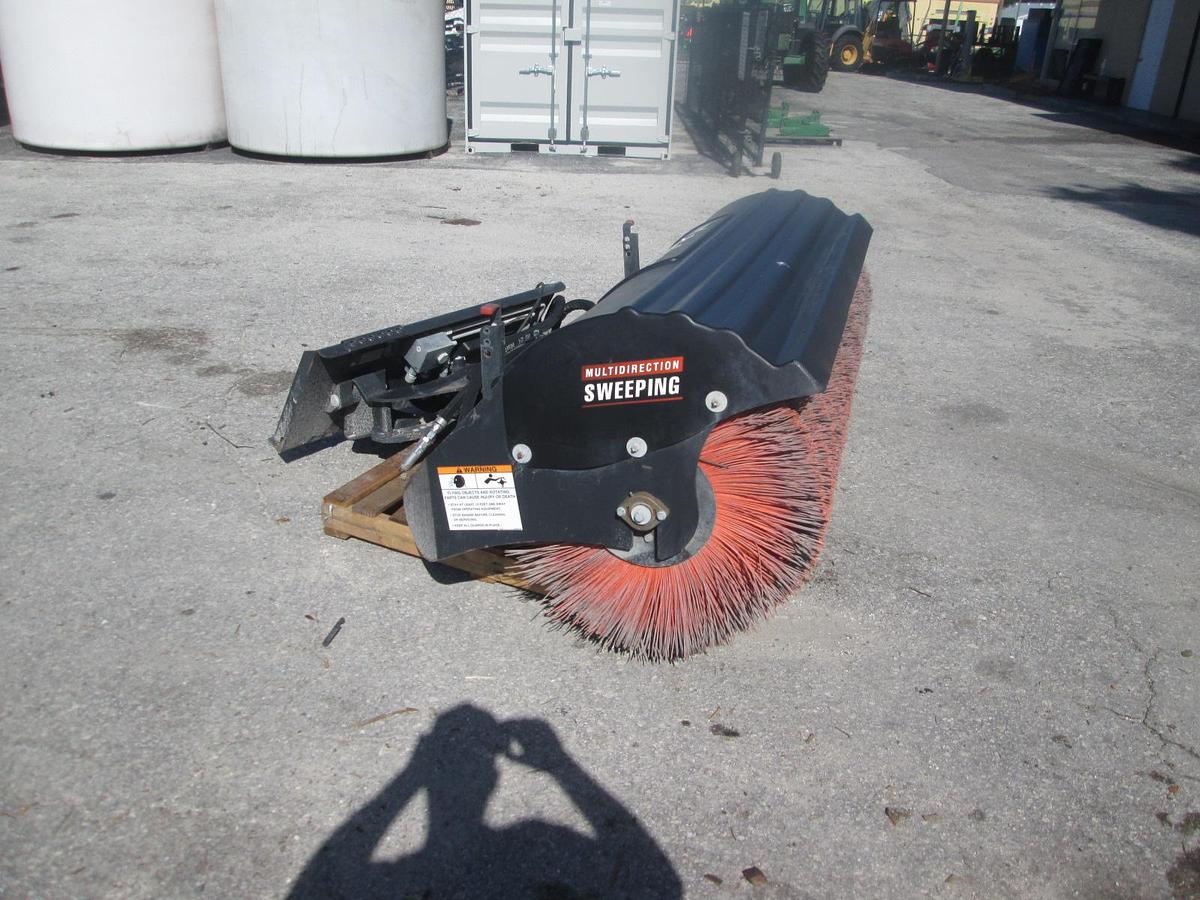 Used Bobcat 84" Skid Steer Street Sweeper