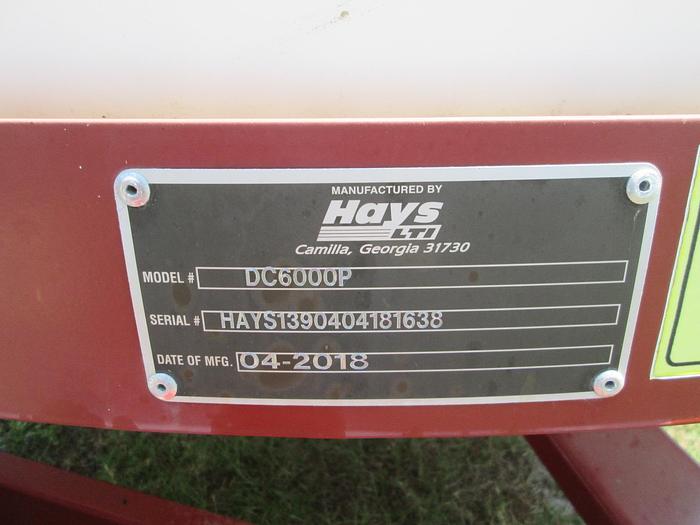 Used Hays LTI 6000 Gallon Liquid Tender