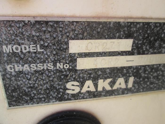 Used 2017 Sakai CR271 Vibratory Roller