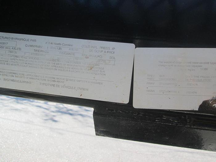 Used 2018 Kaufman Tri-Axle 50' Car Hauler