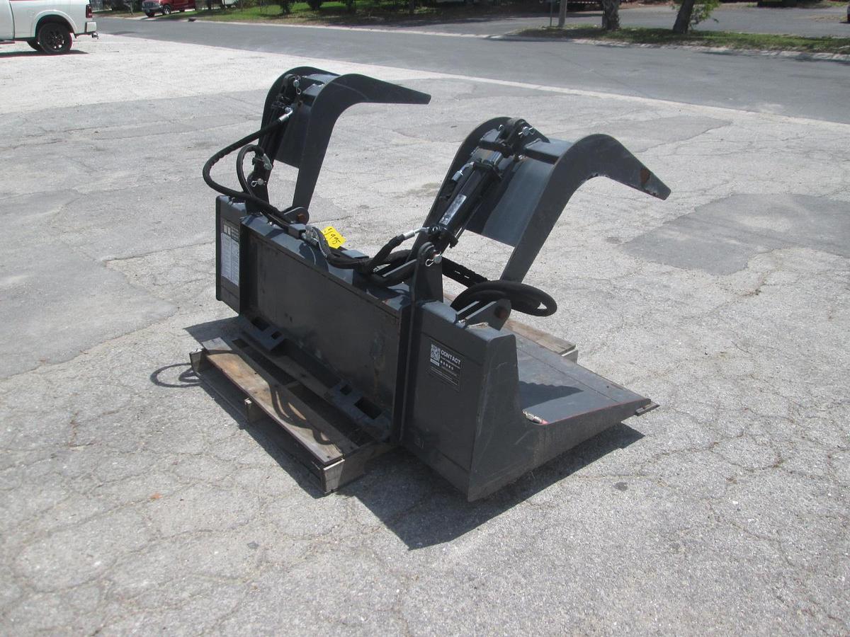 Used 6' Skid Steer Grapple Bucket
