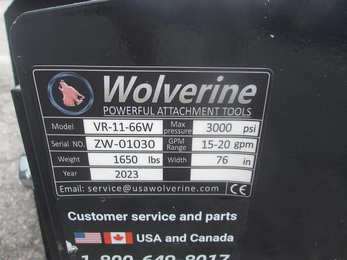 Used New 66" Skid Steer Vibratory Roller