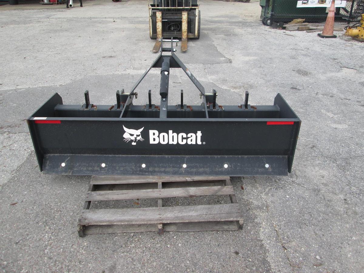 New Bobcat 72" 3 Point Box Blade