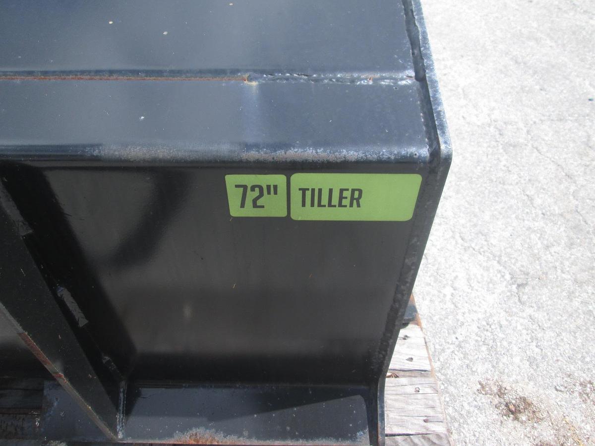 New 72" Skid Steer Tiller