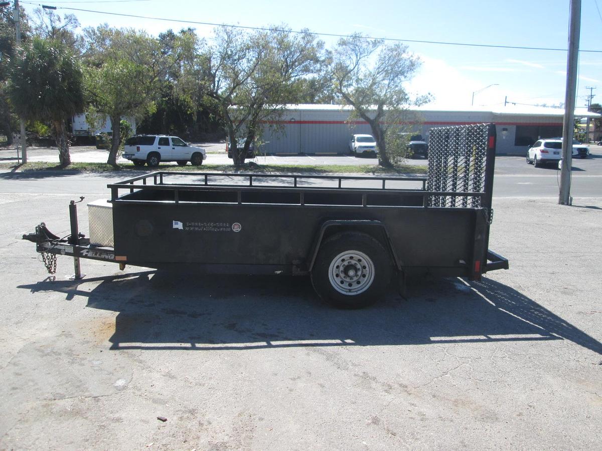 Used 2015 Felling FT71 6'X12' Utility Trailer