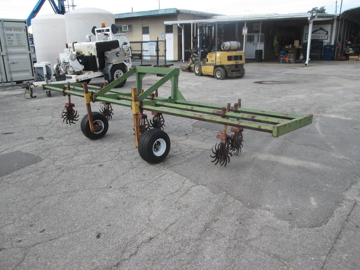 Used 16' 3 Row Rolling Cultivator