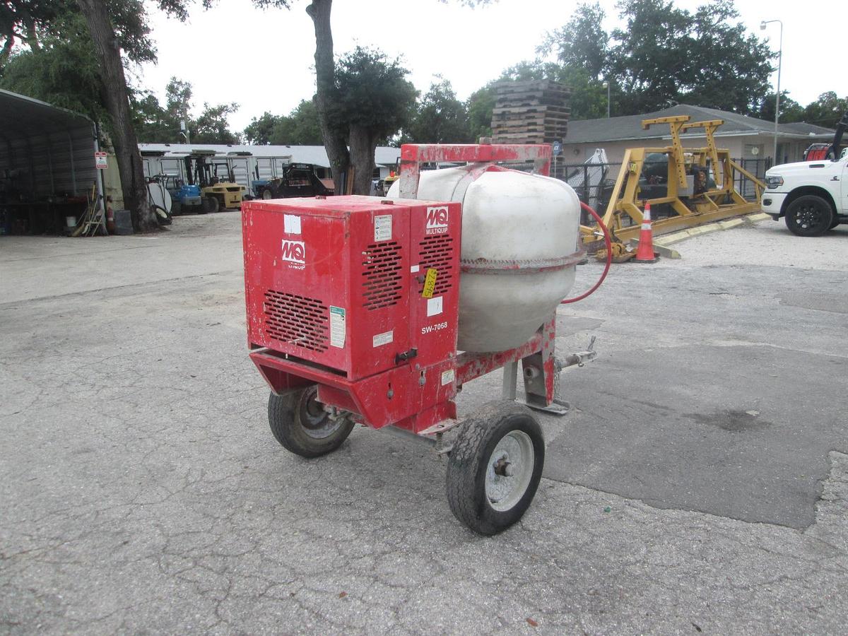 Used Multiquip MC12PH Cement Mixer