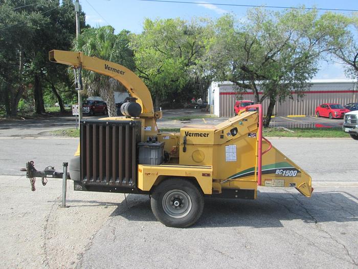Used 2012 Vermeer BC1500 Wood Chipper