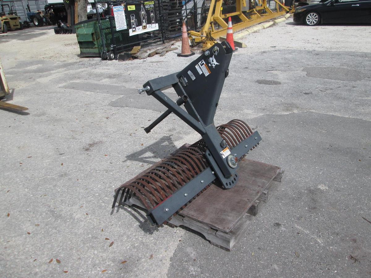 New Bobcat 60" 3 Point Landscape Rake