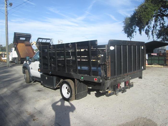 Used 2014 Ford F550 Flatbed Truck