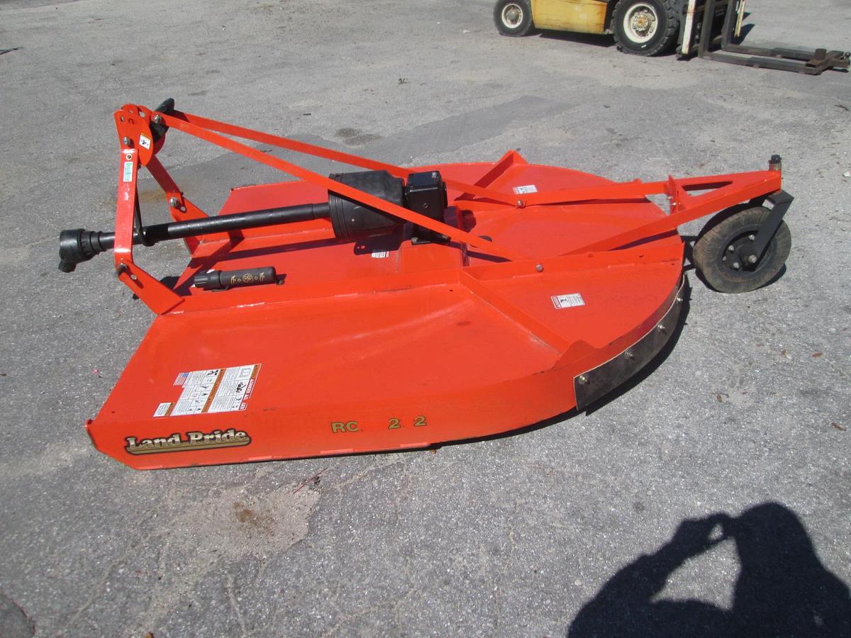 Used Land Pride RCR1272 6' Rotary Mower