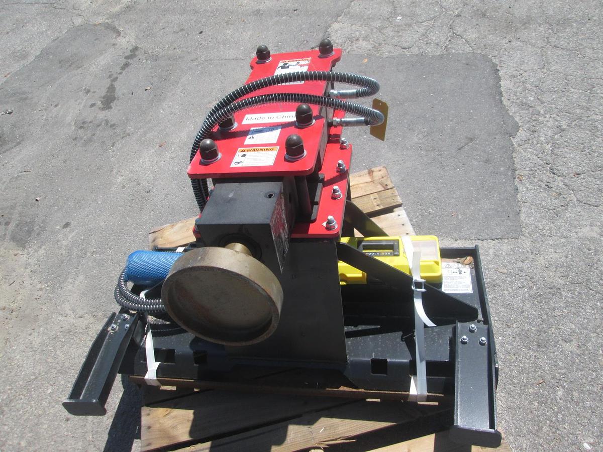 New Raytree Skid Steer Post Driver