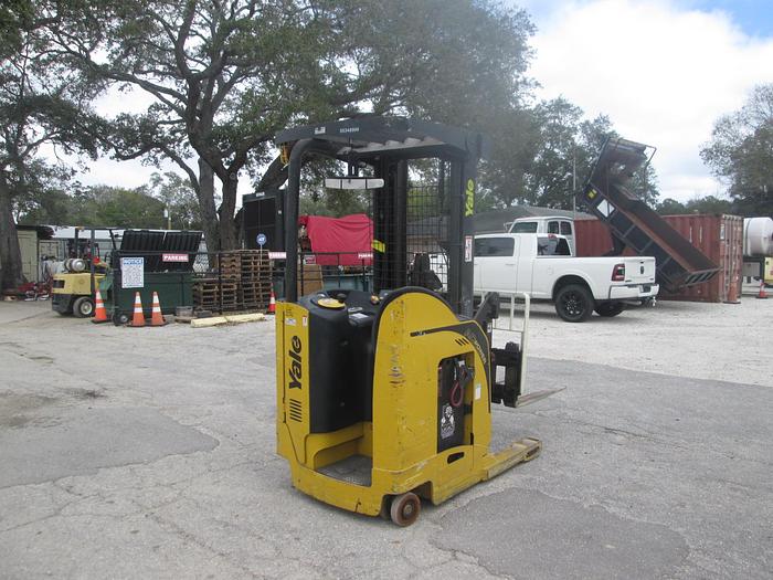 Used 2010 Yale Stand Up Reach Forklift