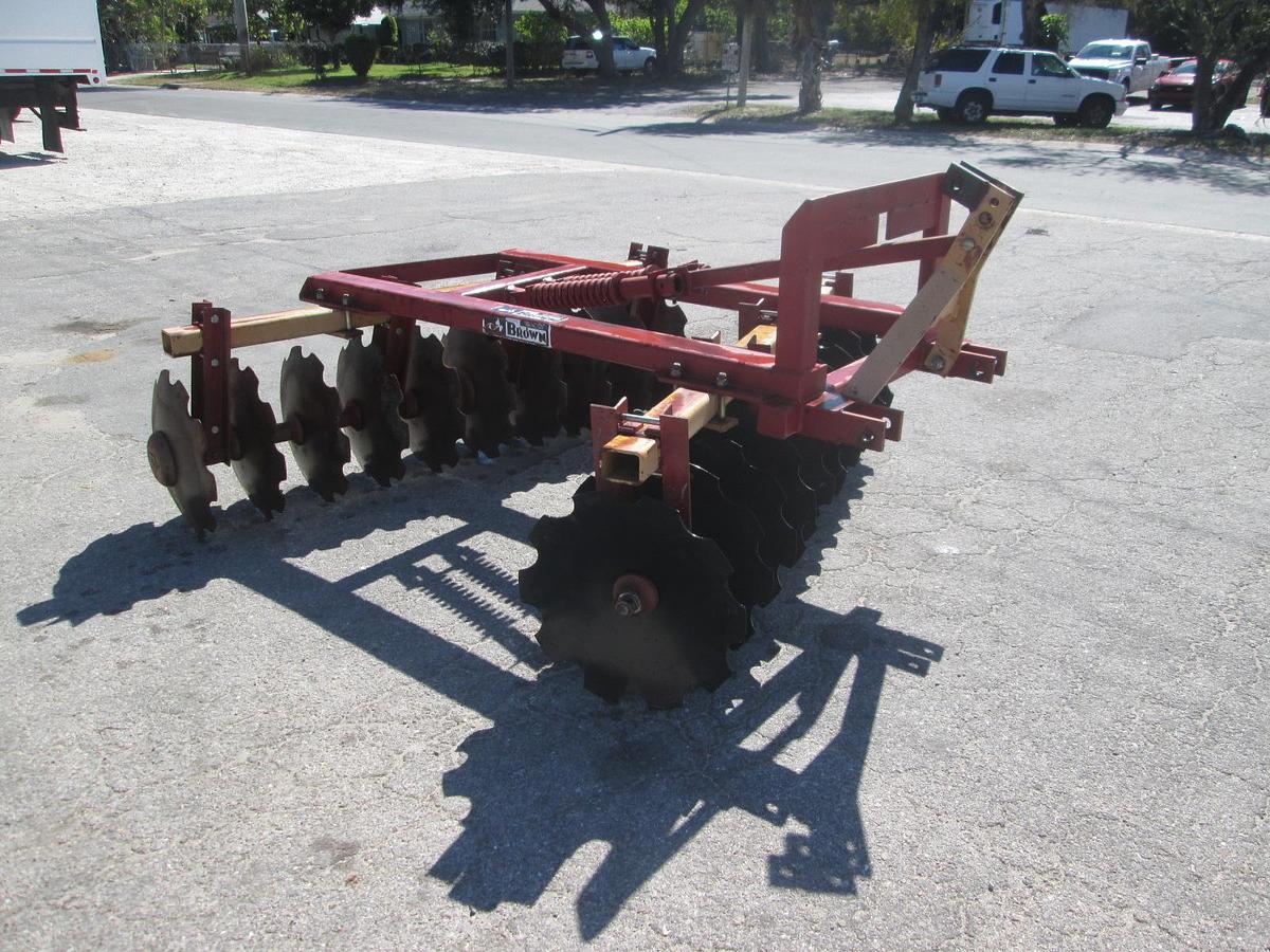 Used Brown 7 1/2' Disc Harrow