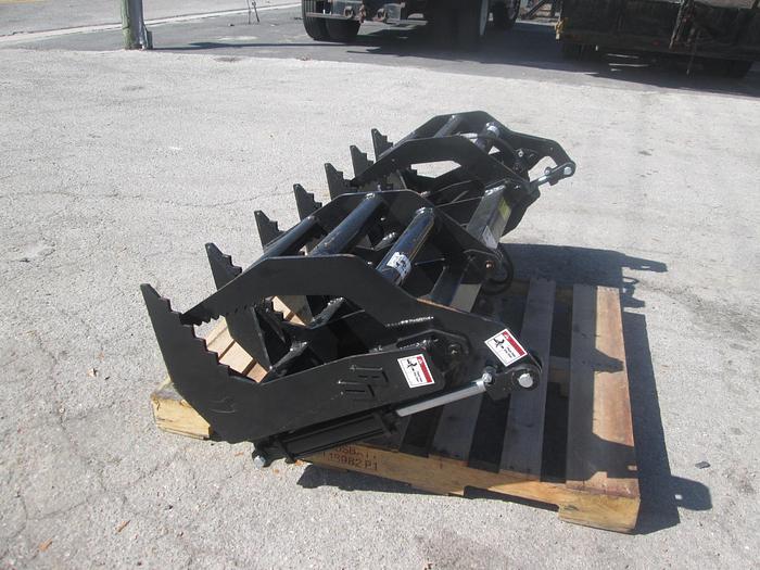 Used New 60" Blue Diamond Mini Skid Steer Root Grapple