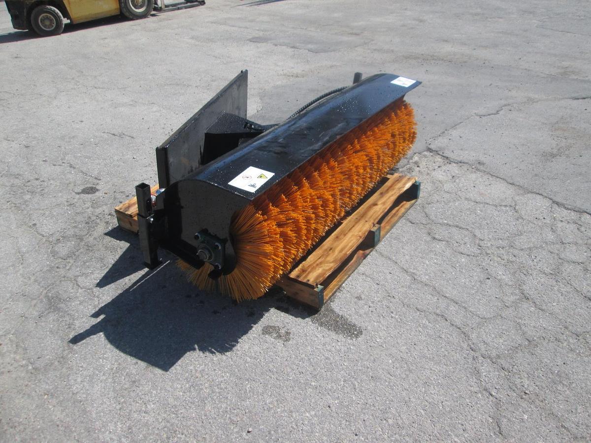 New 60" Skid Steer Sweeper