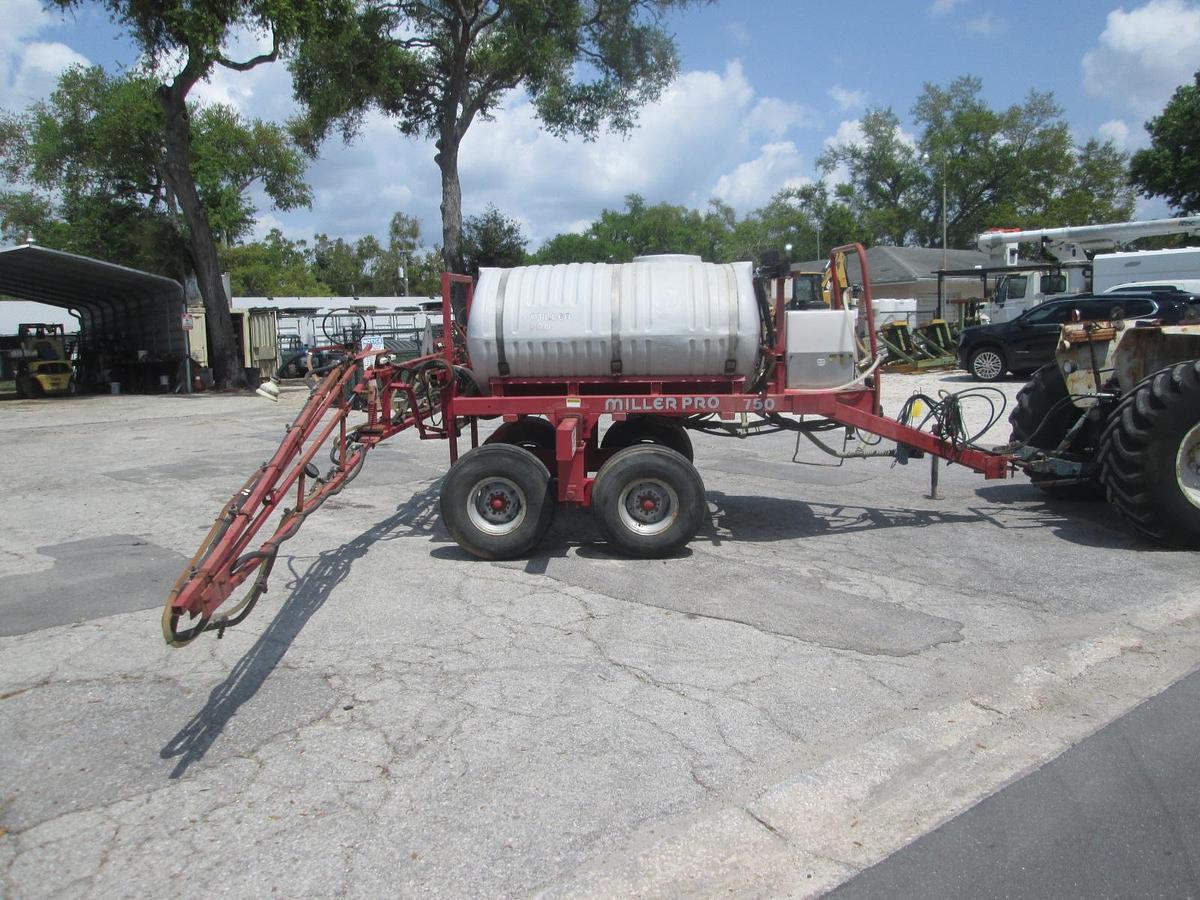 Used Miller 750 Gallon Field Sprayer