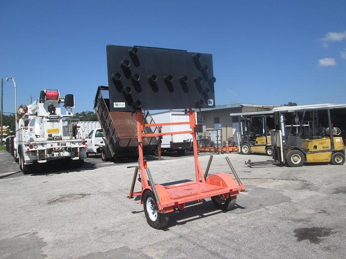 Used 2012 Wanco Arrow Board Trailer