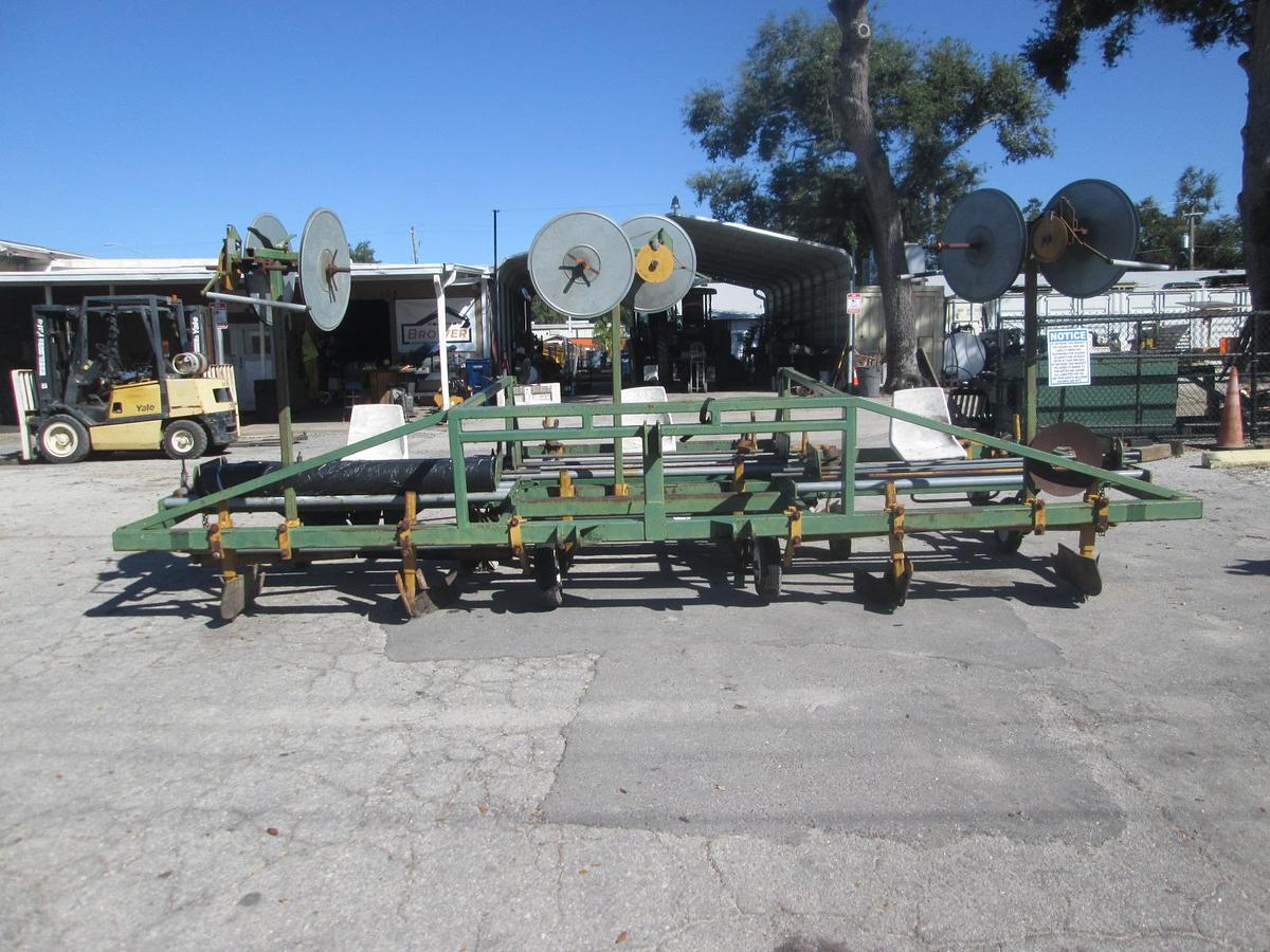 Used Kennco 3 Row Plastic Mulch Layer