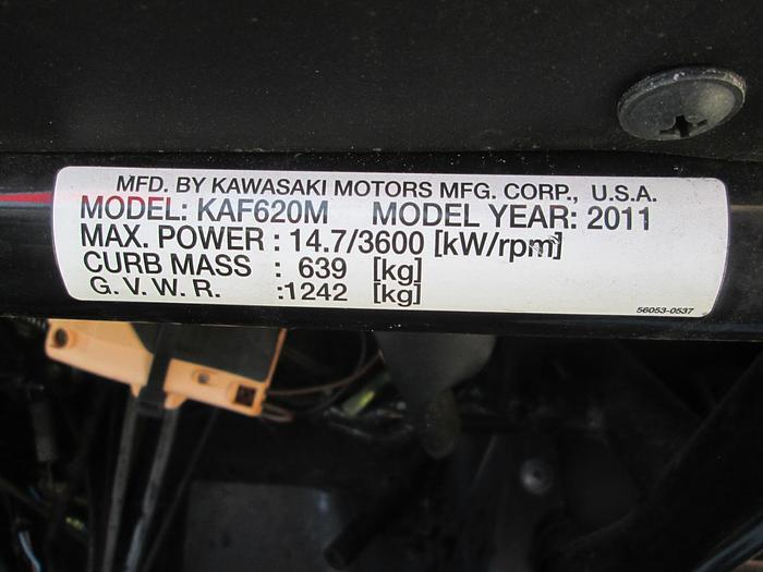 Used 2011 Kawasaki Mule