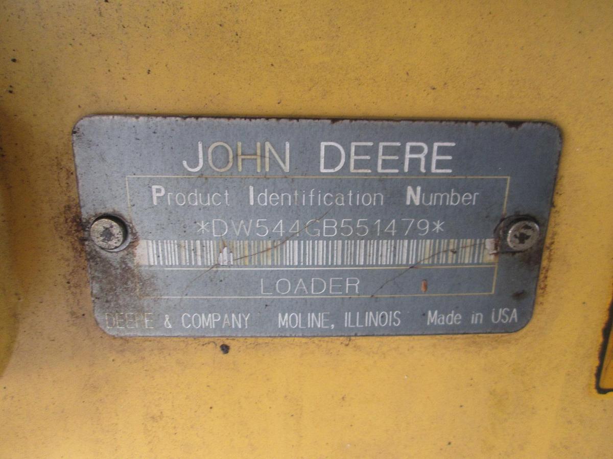 Used John Deere 544G Wheel Loader