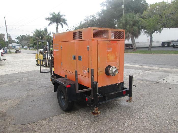 Used 2008 Godwin 4" Trailer Mounted Water Pump