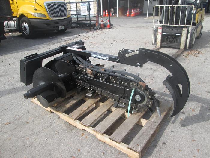 New Blue Diamond Skid Steer Trencher