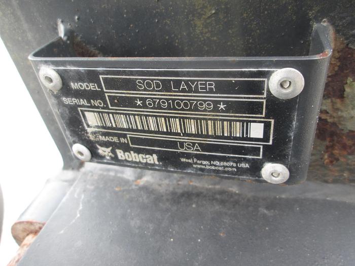 Used Bobcat Skid Steer Sod Layer Attachment