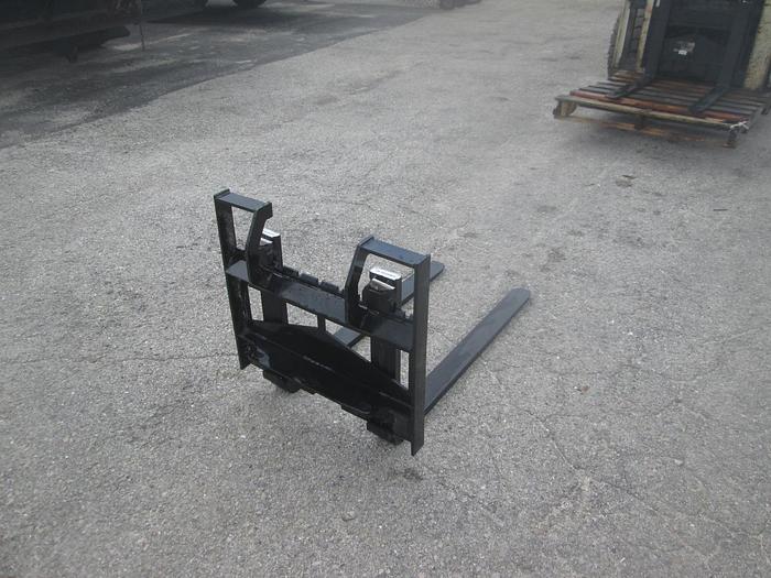 Used New Mini Skid Steer Fork Attachment