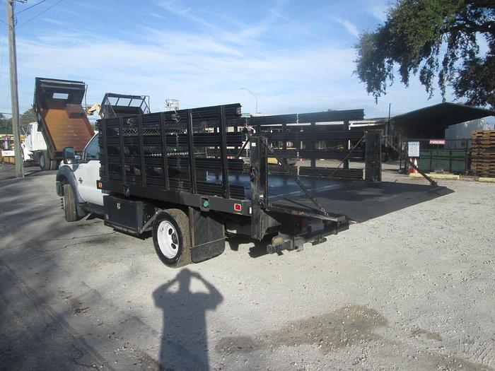Used 2014 Ford F550 Flatbed Truck