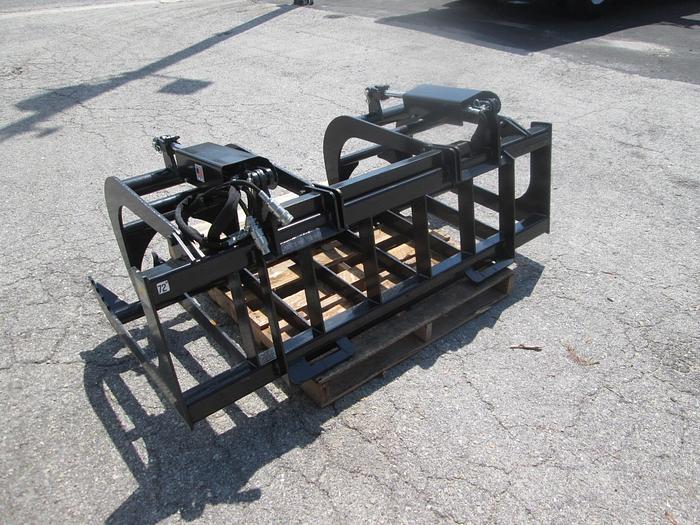 New 72" Skid Steer Grapple Rake