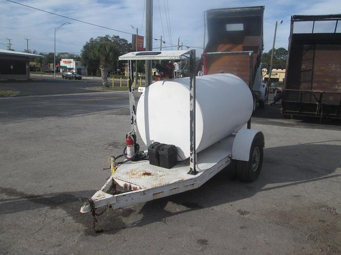 Used 500 Gallon Trailer Mounted Fuel Tank