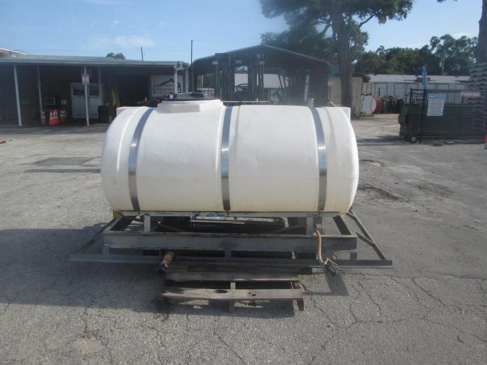 Used 500 Gallon Poly Elliptical Tank