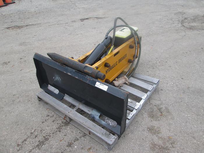 Used New Wolverine ZW-750 Hydraulic Skid Steer Breaker